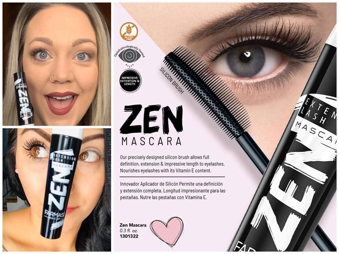 Farmasi Máscara de Extensiones de Pestañas Zen 8 ml. - Imagen 2