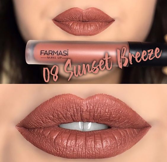 Farmasi Labial Líquido Mate Sunset Breeze - Imagen 2