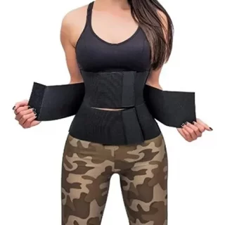 Faja corta de 3 velcros