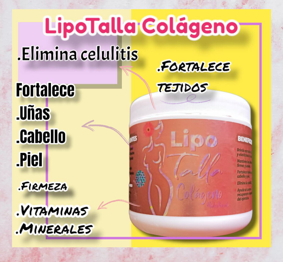 Lipotalla Colágeno Polvo - Imagen 2