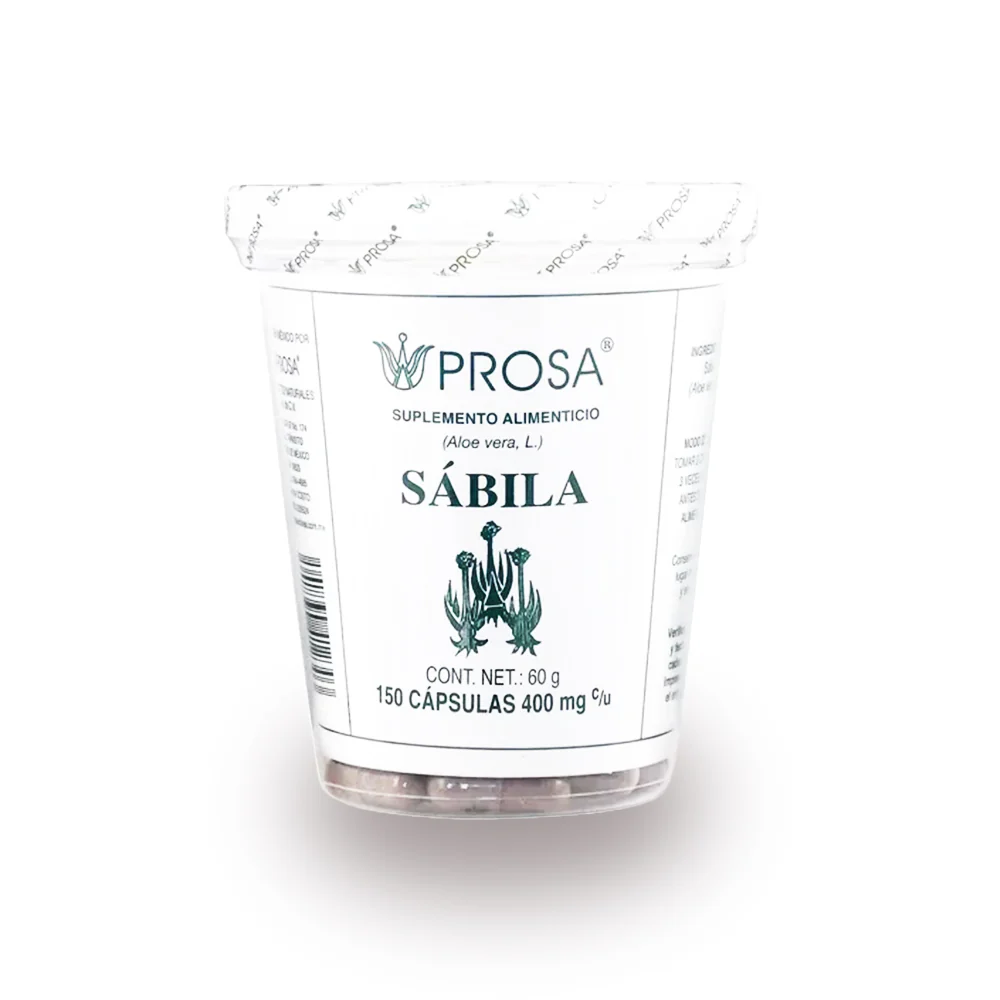 Prosa Cápsulas de Sabila