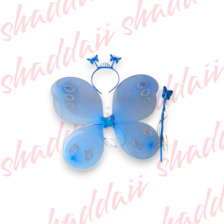 Disfraz Alas de Mariposa Azul