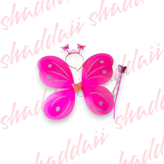 Disfraz Alas de Mariposa Fucsia