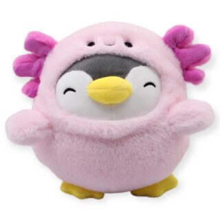 Pingüino Ajolopinguis Sentado Rosa Med