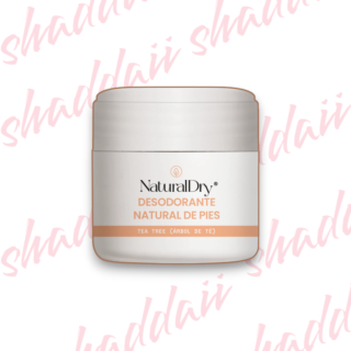 NaturalDry Desodorante natural para pies en crema - tea trea