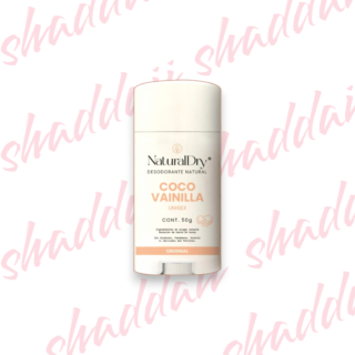 NaturalDry Desodorante Unisex Coco Vainilla
