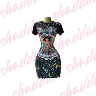 Vestido Patrio Muñequita
