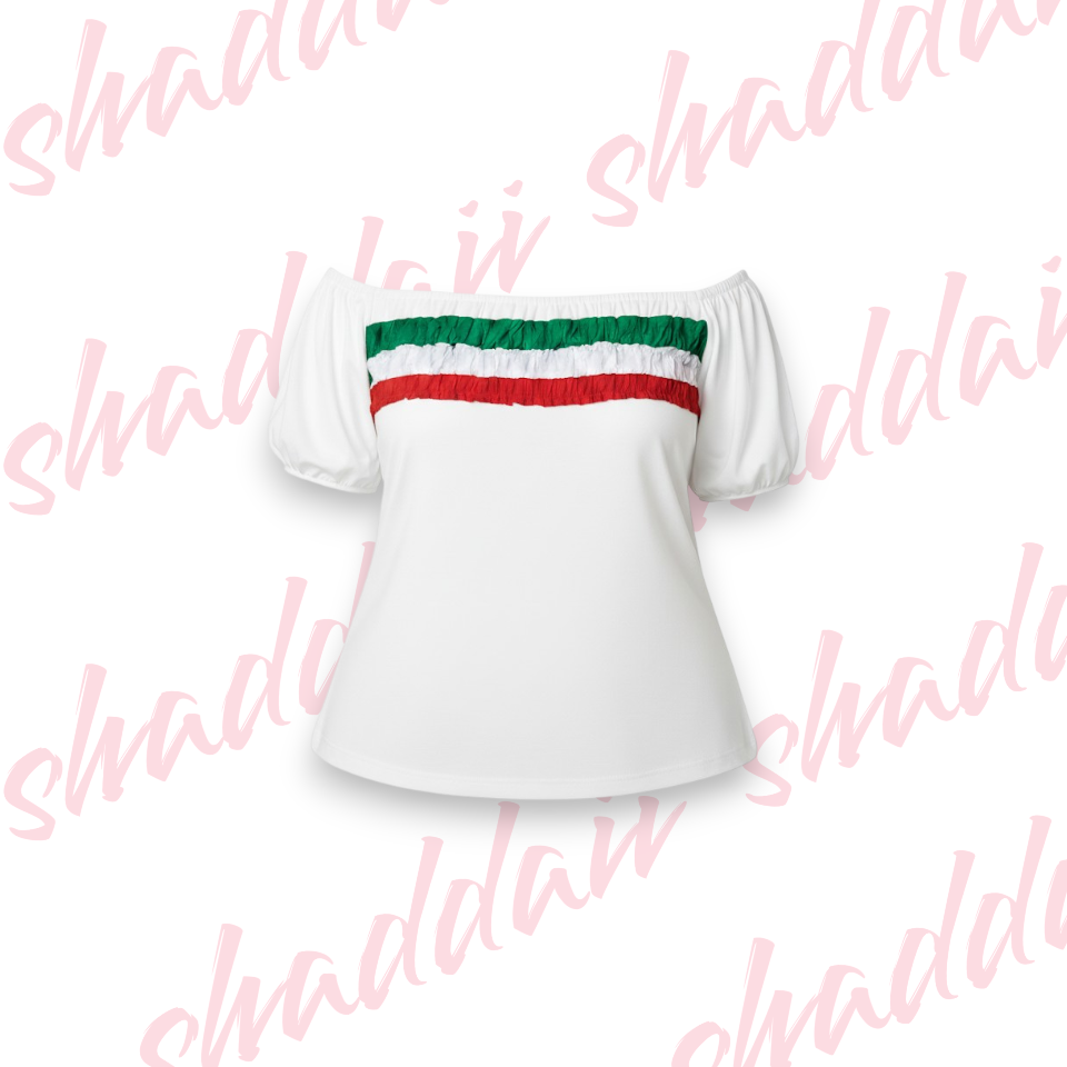 Blusa Patria Blanca Grande