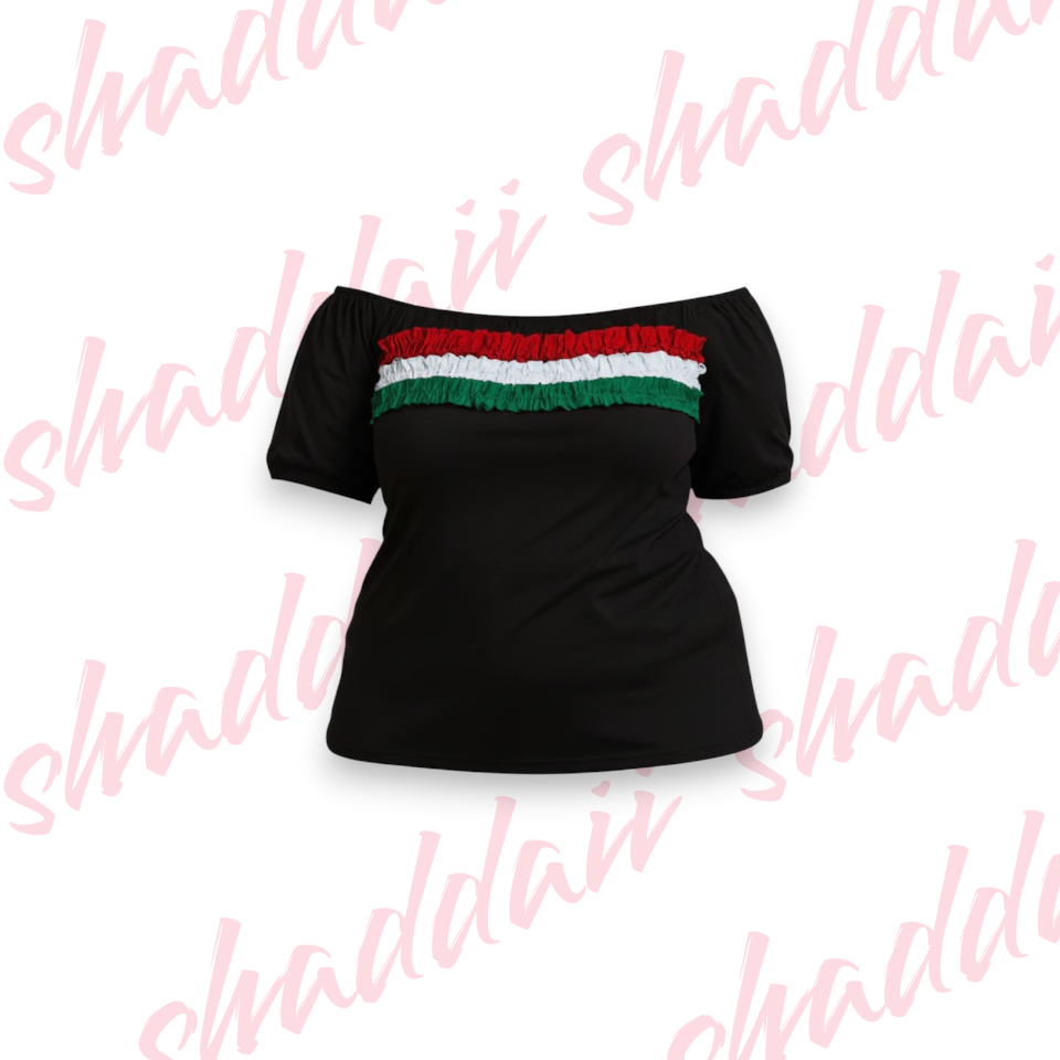 Blusa Patria Negra Grande