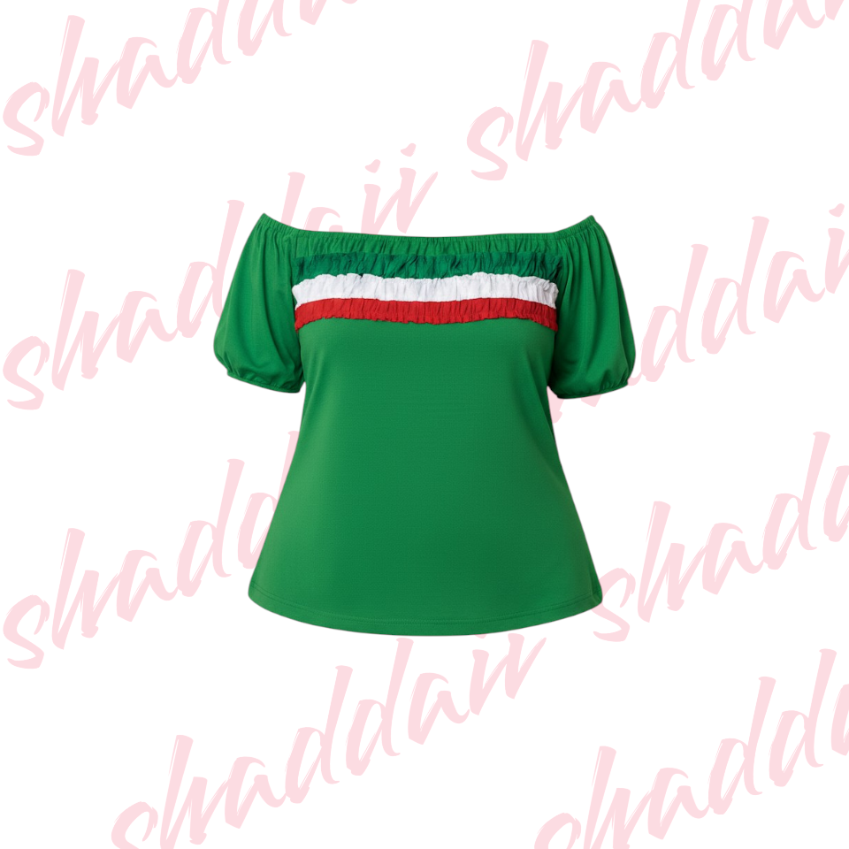 Blusa Patria Verde Grande
