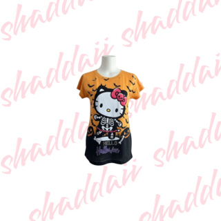 Halloween Blusa Kitty