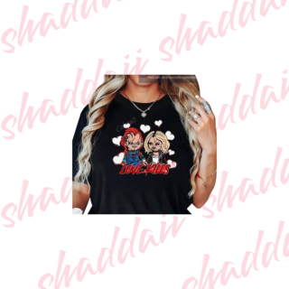 Halloween Blusa Dama Chucky Love