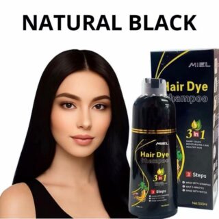 Shampoo Hair Dye Natural Black
