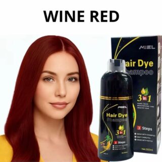 Shampoo Hair Dye Wine Red (Rojo Vino)