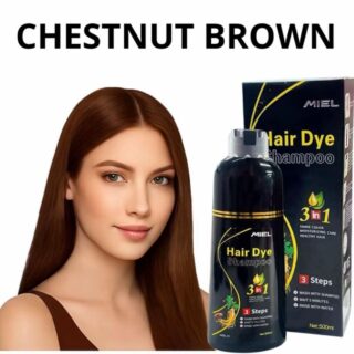 Shampoo Hair Dye Chestnut Brown (Marrón Castaño)