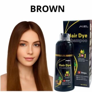 Shampoo Hair Dye Brown (Marrón)