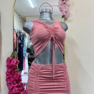 Conjunto rosa Palo