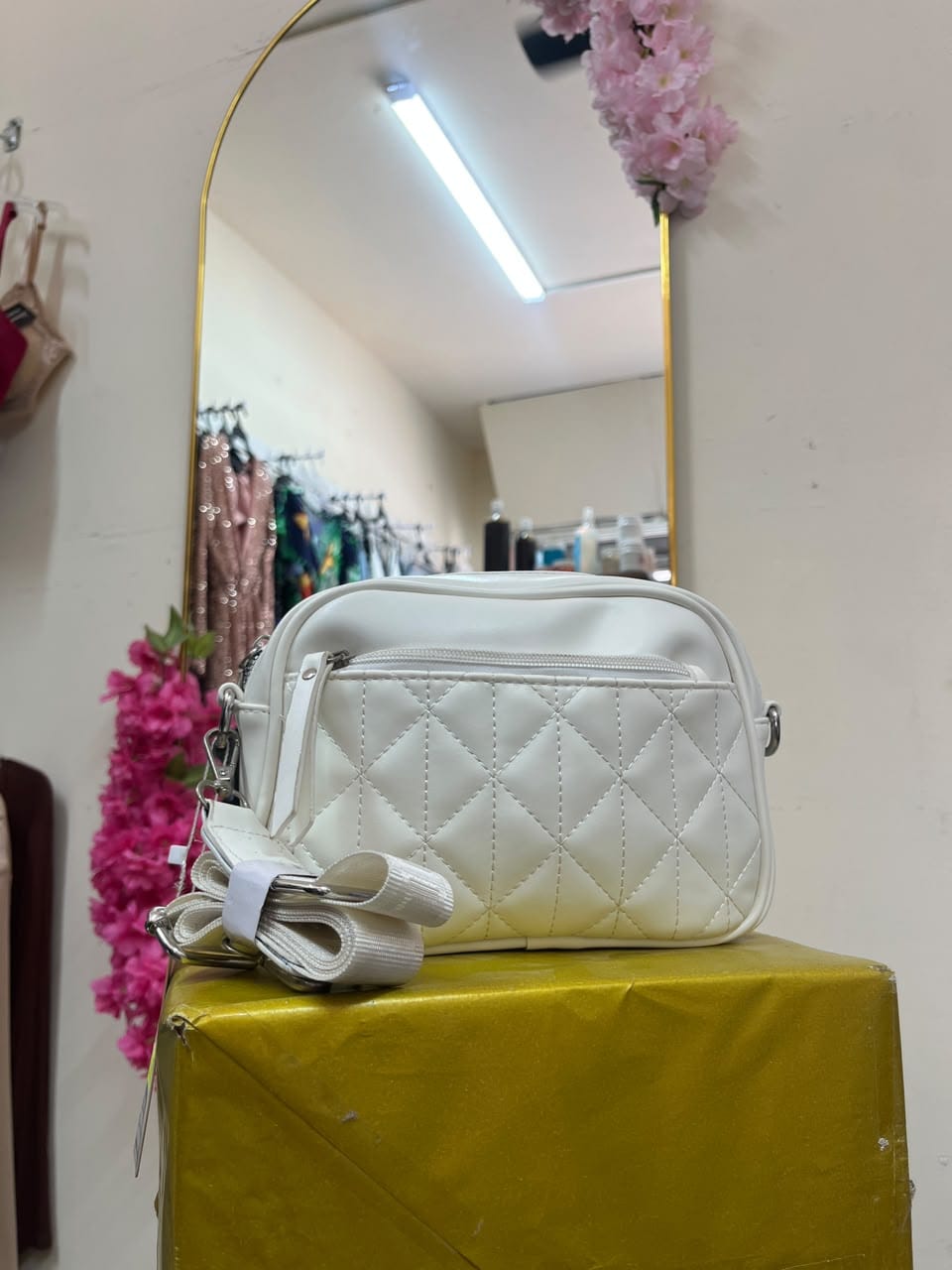 Bolsa de Dama Color Blanca