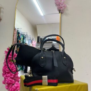 Bolso de Dama Chico Color Negro