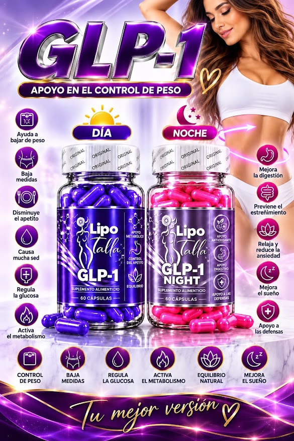 Dúo Lipo Talla GLP-1 (Día + Noche)